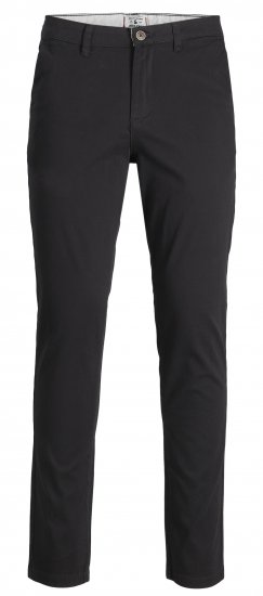 Jack & Jones Marco Dave Chinos Black - Jeans og bukser - Herrejeans og bukser i store størrelser W40-W70