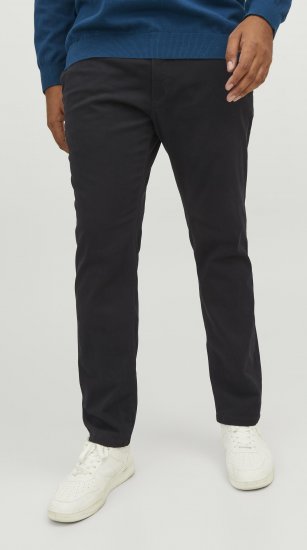 Jack & Jones Marco Dave Chinos Black - Jeans og bukser - Herrejeans og bukser i store størrelser W40-W70