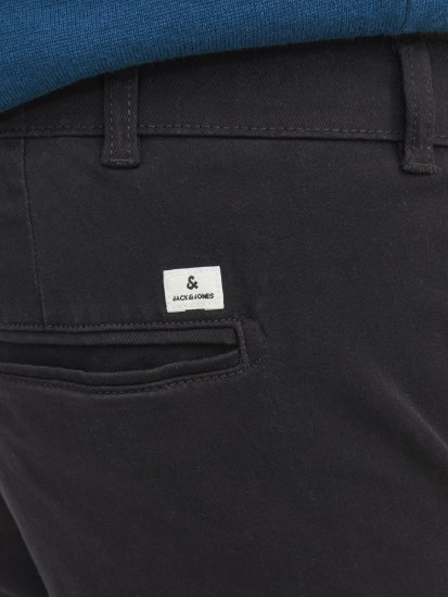 Jack & Jones Marco Dave Chinos Black - Jeans og bukser - Herrejeans og bukser i store størrelser W40-W70