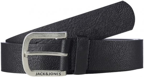 Jack & Jones HARRY Belt Black - Bælter - Store Bælter - W40-W70/2XL-8XL