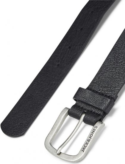 Jack & Jones HARRY Belt Black - Bælter - Store Bælter - W40-W70/2XL-8XL