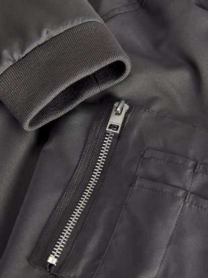 Jack & Jones RUSH Bomber Jacket Grey - Jakker - Jakker i store størrelser, 2XL- 12XL