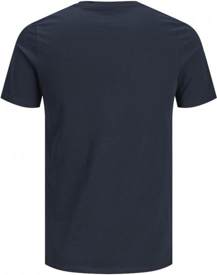 Jack & Jones CORP Logo T-Shirt Navy Blazer - T-shirts - T-shirts i store størrelser - 2XL-14XL