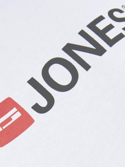 Jack & Jones JJECORP LOGO T-Shirt White - T-shirts - T-shirts i store størrelser - 2XL-14XL