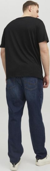 Jack & Jones CORP Logo T-Shirt Black/PLAY 4 - T-shirts - T-shirts i store størrelser - 2XL-14XL