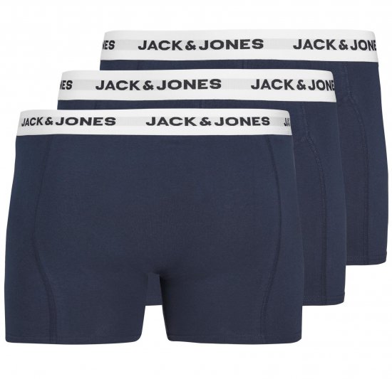 Jack & Jones JACBASIC Boxers 3-pack Navy - Undertøj og badetøj - Badetøj og Undertøj i store størrelser 