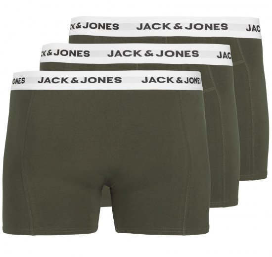 Jack & Jones JACBASIC Boxers 3-pack Green - Undertøj og badetøj - Badetøj og Undertøj i store størrelser 