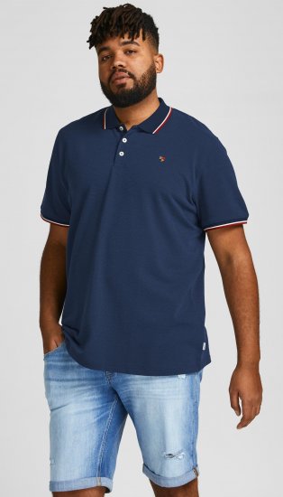 Jack & Jones JPRWINBLU Poloshirt Navy Blazer - Polotrøjer - Polotrøjer 2XL-8XL