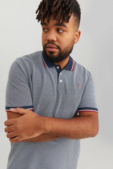 Jack & Jones JPRWINBLU Poloshirt Mood Indigo - Polotrøjer - Polotrøjer 2XL-8XL