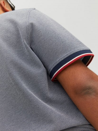 Jack & Jones JPRWINBLU Poloshirt Mood Indigo - Polotrøjer - Polotrøjer 2XL-8XL