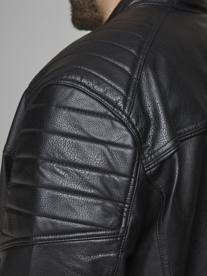 Jack & Jones ROCKY Jacket Black - Jakker - Jakker i store størrelser, 2XL- 12XL