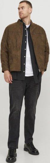 Jack & Jones ROCKY Jacket Brown - Jakker - Jakker i store størrelser, 2XL- 12XL