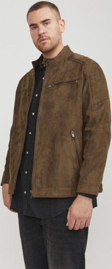 Jack & Jones ROCKY Jacket Brown - Jakker - Jakker i store størrelser, 2XL- 12XL
