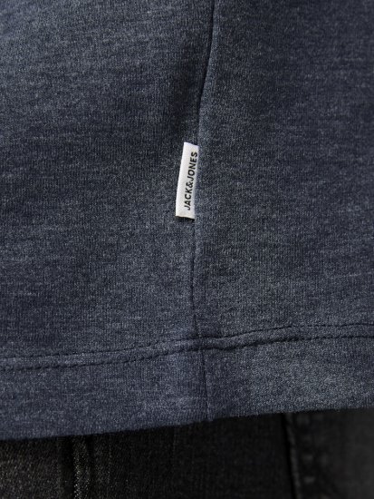 Jack & Jones ORGANIC T-Shirt Navy Blazer/Melange - T-shirts - T-shirts i store størrelser - 2XL-14XL