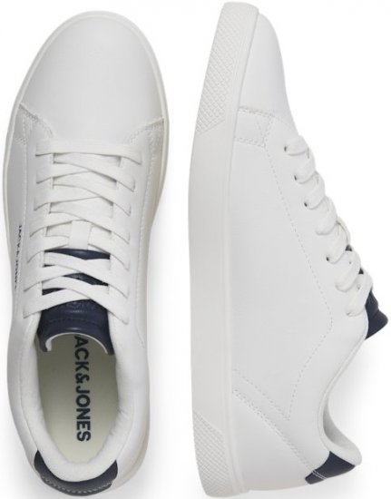 Jack & Jones Bosley Sneakers White/NAVY BLAZE - Herresko 40-52 - 