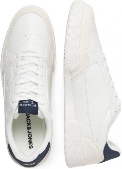 Jack & Jones Bounce Sneakers White/Navy BLAZE - Herresko 40-52 - 
