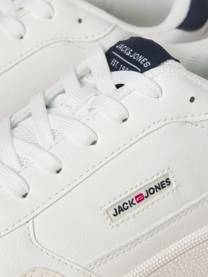 Jack & Jones Bounce Sneakers White/Navy BLAZE - Herresko 40-52 - 