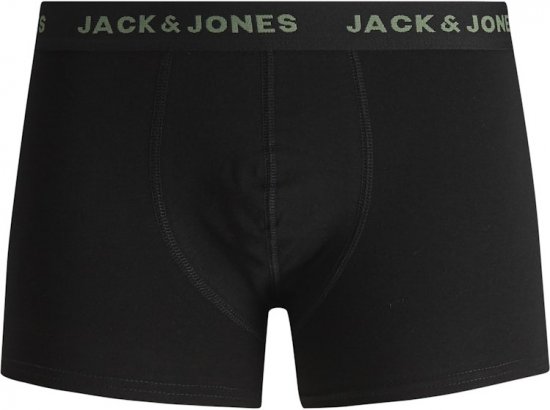 Jack & Jones BASIC Trunks 7-Pack Black - Undertøj og badetøj - Badetøj og Undertøj i store størrelser 