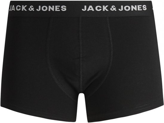 Jack & Jones BASIC Trunks 7-Pack Black - Undertøj og badetøj - Badetøj og Undertøj i store størrelser 