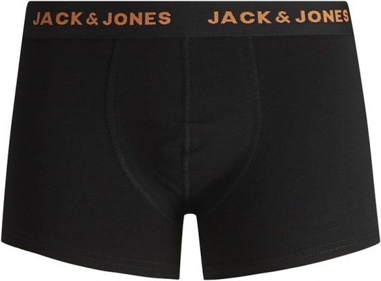 Jack & Jones BASIC Trunks 7-Pack Black - Undertøj og badetøj - Badetøj og Undertøj i store størrelser 
