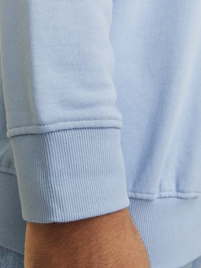 Jack & Jones HUDSON Sweatshirt Chambray Blue - Trøjer og hættetrøjer - Trøjer og Hættetrøjer i store størrelser - 2XL-14XL