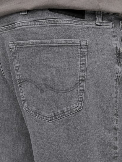 Jack & Jones GLENN ORIGINAL SQ 703 Grey Denim - Jeans og bukser - Herrejeans og bukser i store størrelser W40-W70