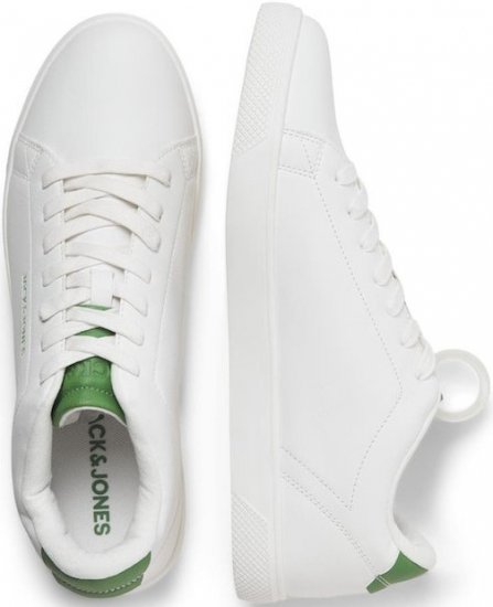 Jack & Jones Bosley Sneakers White/MEDIUM GREEN - Herresko 40-52 - 