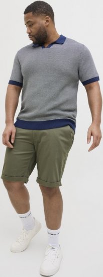 Jack & Jones Dave Chino Shorts Green - Shorts - Shorts i store størrelser - W40-W60