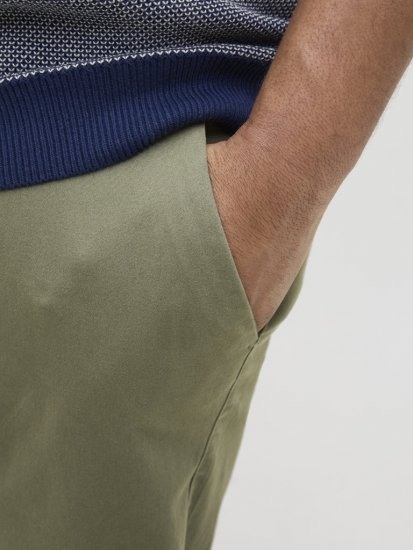 Jack & Jones Dave Chino Shorts Green - Shorts - Shorts i store størrelser - W40-W60