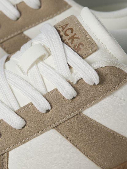 Jack & Jones Valencia Sneakers White/Travertine - Herresko 40-52 - 