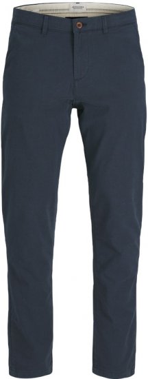 Jack & Jones Marco Erik Chino Pants Navy Blazer - Jeans og bukser - Herrejeans og bukser i store størrelser W40-W70