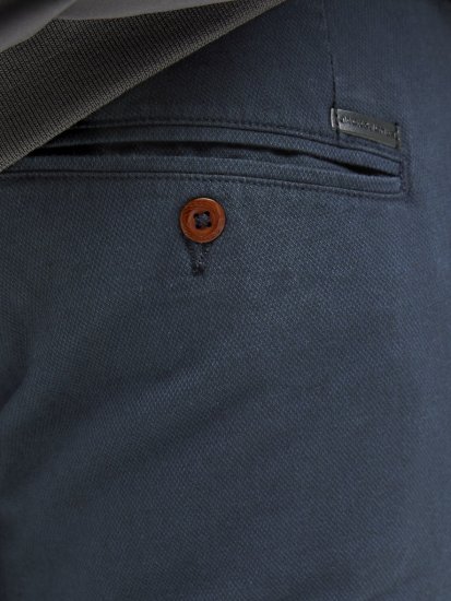 Jack & Jones Marco Erik Chino Pants Navy Blazer - Jeans og bukser - Herrejeans og bukser i store størrelser W40-W70