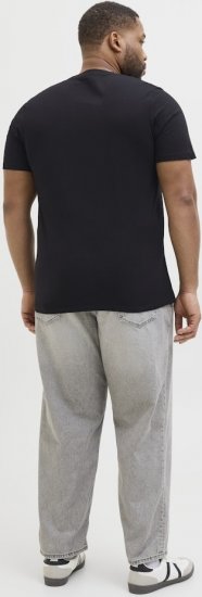 Jack & Jones Anatomy Skull Crew Neck T-Shirt Black - T-shirts - T-shirts i store størrelser - 2XL-14XL