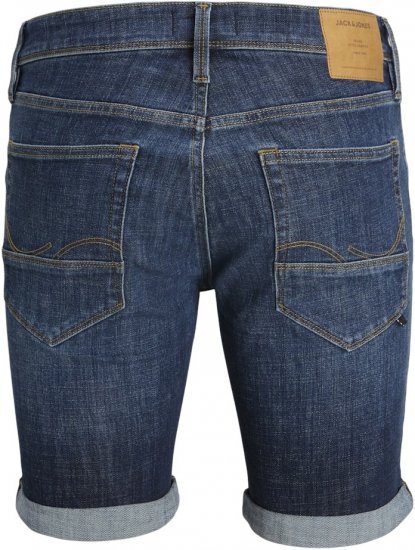 Jack & Jones Rick Fox Shorts GE 237 Blue Denim - Shorts - Shorts i store størrelser - W40-W60