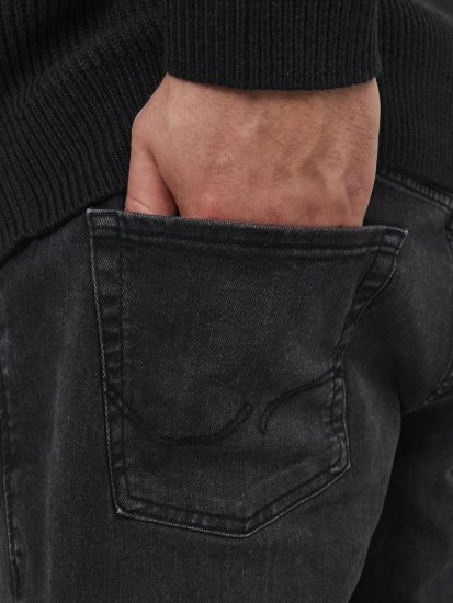 Jack & Jones GLENN ORIGINAL MF 073 Black Denim - Jeans og bukser - Herrejeans og bukser i store størrelser W40-W70