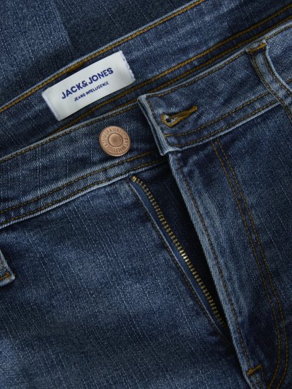 Jack & Jones JJILIAM JJORIGINAL SQ 223 Jeans Blue Denim - Jeans og bukser - Herrejeans og bukser i store størrelser W40-W70