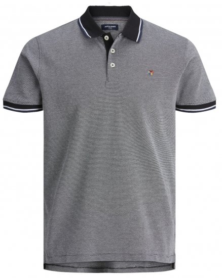 Jack & Jones JPRBLUWIN Polo Black - Polotrøjer - Polotrøjer 2XL-8XL