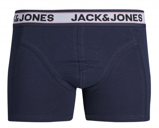 Jack & Jones JACMARCO SOLID Trunks 3-Pack Coronet Blue - Undertøj og badetøj - Badetøj og Undertøj i store størrelser 
