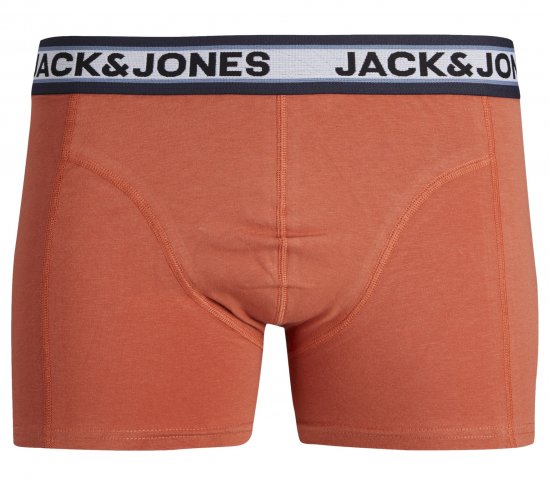 Jack & Jones JACMARCO SOLID Trunks 3-Pack Coronet Blue - Undertøj og badetøj - Badetøj og Undertøj i store størrelser 