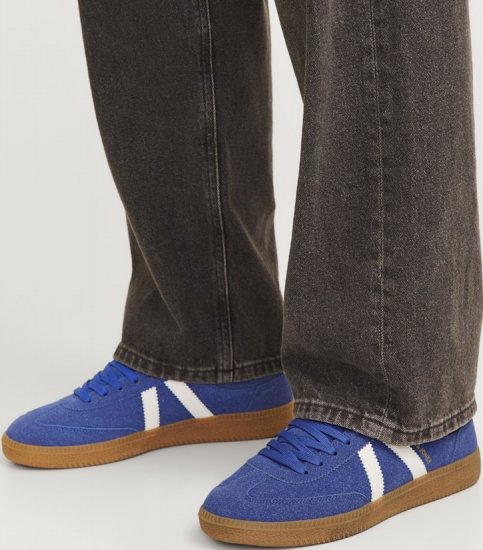 Jack & Jones Kirk International Campaign Sneakers Blue Quartz/Bright White - Herresko 40-52 - 