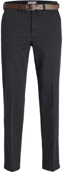 Jack & Jones Ollie Franco Chino Pants with Belt Dark Navy - Jeans og bukser - Herrejeans og bukser i store størrelser W40-W70