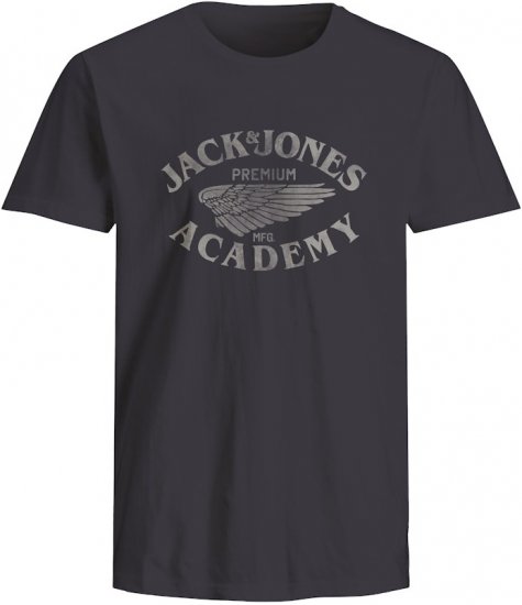 Jack & Jones Freddy Crew Neck T-Shirt Blue - T-shirts - T-shirts i store størrelser - 2XL-14XL
