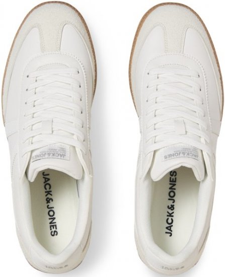 Jack & Jones Kirk International Campaign Sneakers Bright White/PU - Herresko 40-52 - 
