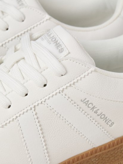 Jack & Jones Kirk International Campaign Sneakers Bright White/PU - Herresko 40-52 - 