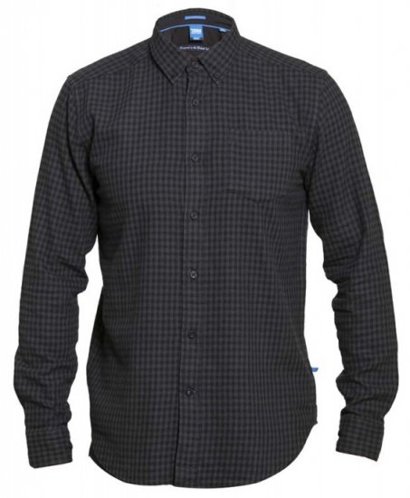 D555 Jared Long Sleeve Shirt - Skjorter - Skjorter til store mænd 2XL- 8XL