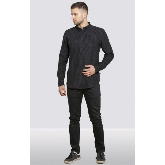D555 Jared Long Sleeve Shirt - Skjorter - Skjorter til store mænd 2XL- 8XL