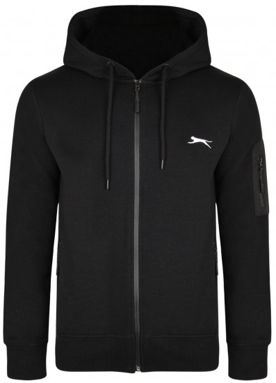 Slazenger Joe Hoodie Black - Trøjer og hættetrøjer - Trøjer og Hættetrøjer i store størrelser - 2XL-14XL