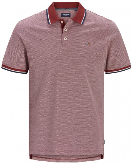 Jack & Jones JPRBLUWIN Polo Red Dahlia - Polotrøjer - Polotrøjer 2XL-8XL