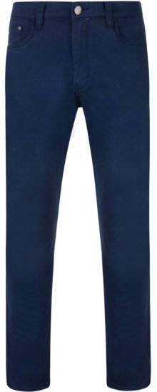 Kam Jeans Alba 5-pocket Stretch Chinos Navy TALL SIZES - HERRETØJ MT-6XLT - Tøj til høje mænd