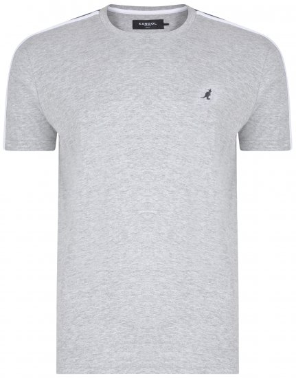 Kangol Salter T-shirt Grey - T-shirts - T-shirts i store størrelser - 2XL-14XL